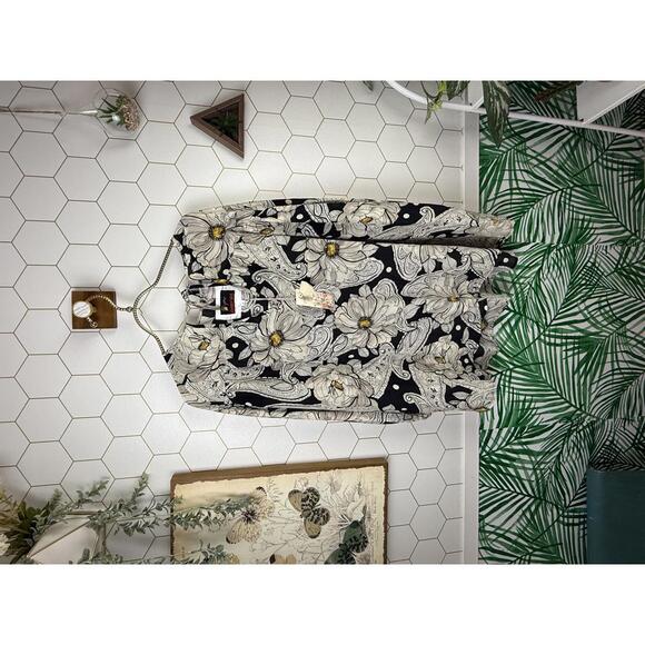 Biya By Johnny Was Giva Floral Blouse - Size - Small - Picture 2 of 6